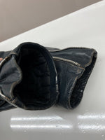 ルイスレザー Lewis Leathers MONZA モンザ DOUBLE RIDERS JACKET ダブル ライダース ジャケット ジップアップ バイカー アウター 紺 ジャケット ロゴ ネイビー 104MT-2225