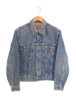 リーバイス Levi's 90s 70505-0217 デニムトラッカージャケット Made in USA 90's USA製 ボタン裏715 38 ジャケット ブルー 103MT-3560