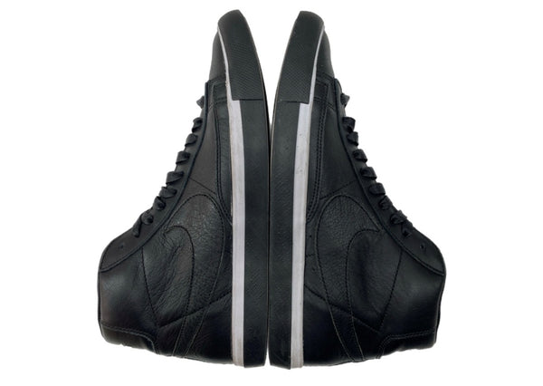 ナイキ NIKE 15年製 × BLACK COMME des GARCONS コムデギャルソン BLAZER HIGH CDG ブレザー ハイ シューズ 黒 704571-002 メンズ靴 スニーカー ブラック 26cm 104S-987