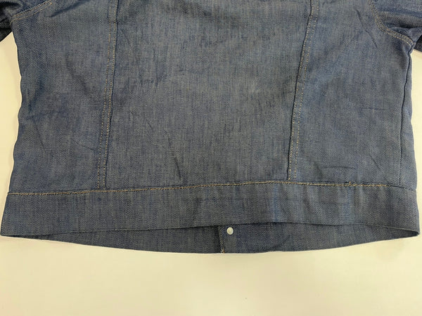 ヴィンテージ vintage 60's 60年代 unknown ストア系 2nd TYPE デニムジャケット トラッカー Gジャン 裏地キルティング セカンド ジャケット ブルー 101MT-5445