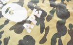 アベイシングエイプ A BATHING APE  カモ柄 猿 迷彩 半袖Tシャツ カーキ Tシャツ カーキ Sサイズ 103MT-2251