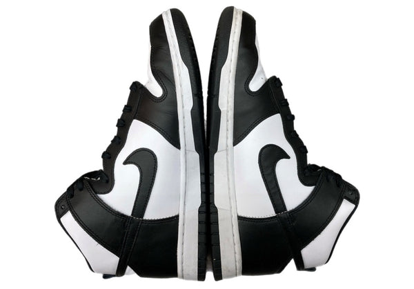 ナイキ NIKE 22年製 DUNK HI RETRO ダンク ハイ ノンエア バスケ パンダ シューズ 白 黒 DD1399-105 メンズ靴 スニーカー ホワイト 27.5cm 104S-933