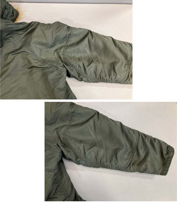 ミリタリー military 60's 60年代 USAF 米軍 実物 空軍 US AIR FORCE N3-B フライトジャケット VINTAGE ヴィンテージ コート カーキ 101MT-4900