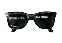 レイバン Ray-Ban WAYFARER CLASSIC ウェイファーラー アジアンフィット ウェリントン型 サングラス 眼鏡 黒 RB2140-F 眼鏡・サングラス サングラス ロゴ ブラック 104G-32