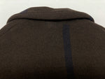 ギャレゴデスポート GALLEGO DESPORTES 19年モデル オーバー ウール OVER WOOL COAT 毛 CHECK BROWN 茶色 19-020-410-0045-3-0 コート チェック ブラウン Sサイズ 104LT-34