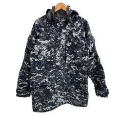 ミリタリー MILITARY US NAVY NWU デジタルカモ 迷彩 GORE-TEX ゴアテックスパーカー SPM1C1-14-D-1016 SMALL-LONG ジャケット ネイビー Sサイズ 101MT-4720