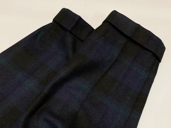 ニート NEAT FOX wool flannel blackwatch tapered ウール テーパードパンツ MADE IN JAPAN 20-02FBT ボトムスその他 チェック ネイビー サイズ 44 101MB-428