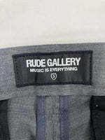 ルードギャラリー RUDE GALLERY BASIC SLACKS ロングパンツ RG0847-3 スラックス グレー Ｍサイズ サイズ3 101MB-538