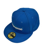 シュプリーム SUPREME Sharpie Box Logo New Era シャーピー ボックスロゴ ニューエラ 青 7 1/2 帽子 メンズ帽子 キャップ ブルー 101hat-153