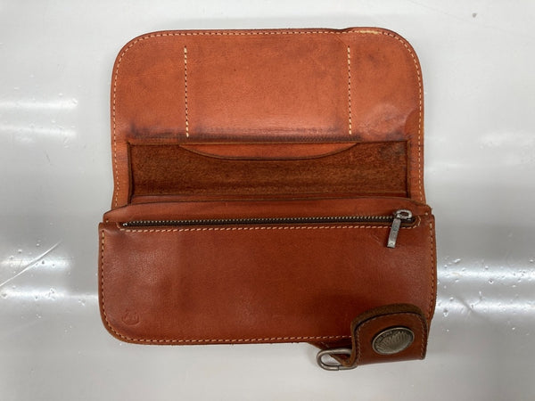 レッドムーン REDMOON LONG WALLET ロング ウォレット コンチョ バイカー インディアン 長財布 茶 財布・ケース メンズ財布 総柄 ブラウン 104W-29
