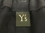 ワイズ Y's ヨウジヤマモト Yohji Yamamoto ウール パンツ WOOL PANTS ガウチョ ワイド ミモレ丈 モード 日本製 NAVY 紺 SIZE2 YV-P07-101 ボトムスその他 無地 ネイビー 104LB-40