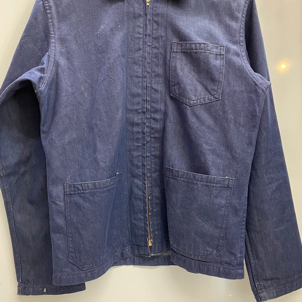 【曜日割引対象外】 ヴィンテージ vintage 60's 70's CORVETTE 刺繍 ジャケット ブルー Mサイズ 201MT-4190 VB