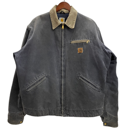 【曜日割引対象外】 カーハート Carhartt 00's デトロイトジャケット 裏地チェック USA製 ジャケット ブラック XLサイズ 201MT-4755 VB