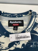 シュプリーム SUPREME 2024AW Hysteric Glamour Cars Thermal ヒステリックグラマーカーズサーマルロングスリーブ ティール ロンT ブルー Mサイズ 101MT-3805