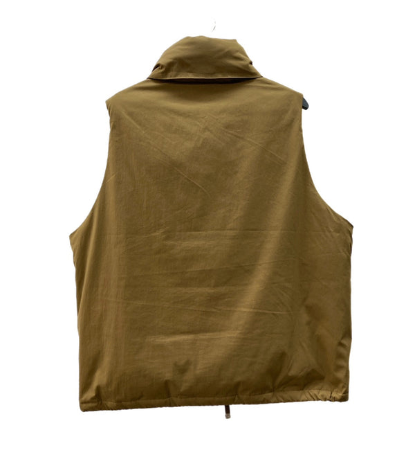 ダイワピアサーティンナイン DAIWA PIER39 ECH PADDING MIL VEST 2022 テック パディング ミル ベスト フード 茶色 BW-25022W ベスト 無地 ブラウン Mサイズ 104MT-1581