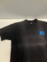 ヴィンテージ vintage 90’s 90年代 GIANT MTV MUSIC TELEVISION WORLD PEACE 地球 ピースマーク Tシャツ ブラック 101MT-5054