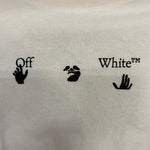 オフホワイト Off-White OMAA038S21JER001 Tシャツ ホワイト XSサイズ 201MT-3983