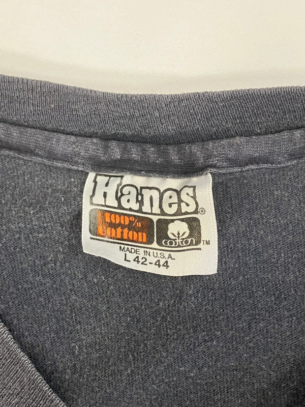 ヴィンテージ vintage 80's 80年代 Hanes BOSE オフィシャル 企業モノ シングルステッチ MADE IN USA アメリカ製 Tシャツ ブラック Lサイズ 101MT-4913