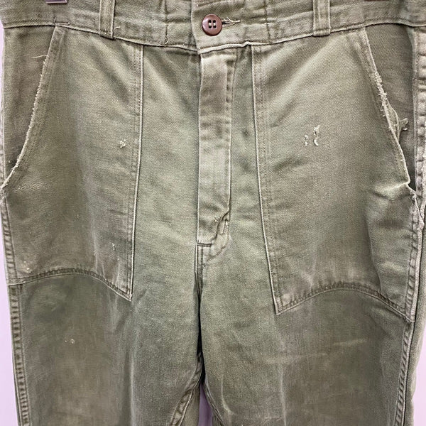 【曜日割引対象外】 ヴィンテージ vintage ~80's US.ARMY ベイカーパンツ Utility Pants W29 ボトムスその他 カーキ 201MB-1110 VB