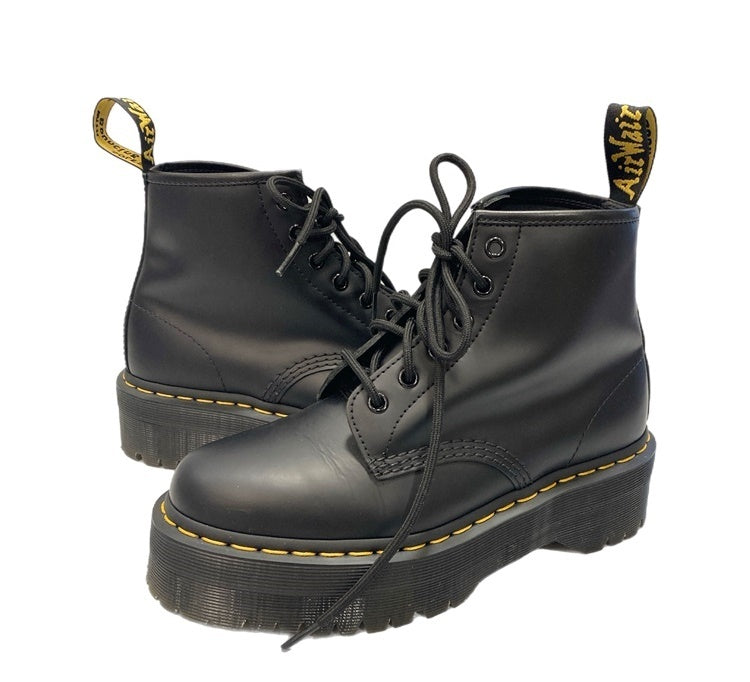 ドクターマーチン Dr.Martens 101 quad 6ホールブーツ 厚底 レースアップ 黒 レディース靴 ブーツ その他 ブラック  サイズUK6(参考サイズ約25cm) 101-shoes1605 | 古着通販のドンドンサガール