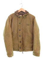 ヴィンテージ Vintage 40s USNAVY N-1 DECK JACKET 40's アメリ海軍 デッキジャケット 実物 36 ジャケット カーキ 103MT-3303