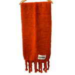 【中古】ジルサンダー JIL SANDER 21AW モヘアフリンジマフラー マフラー・スカーフ メンズマフラー・ストール オレンジ 201goods-781