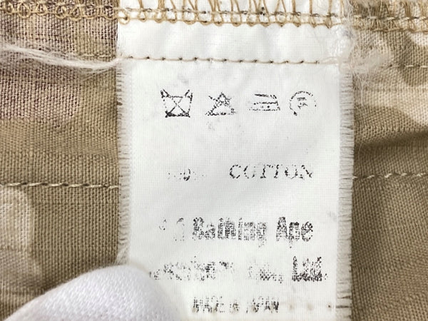 アベイシングエイプ A BATHING APE 90s 初期 リップストップ デザートカモ RIPSTOP MAD FACE DESERT CAMO PARKA ECWCS マウンテンパーカー フーディ 迷彩柄 グリーン系 ベージュ系 ジャケット 総柄 カーキ 104MT-1818