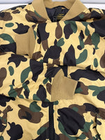 ア ベイシング エイプ A BATHING APE 1st CAMO MA-1 WIND STOPPER フライトジャケット ボンバージャケット カモフラ  001HJC301010X ジャケット マルチカラー Lサイズ 101MT-5299