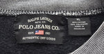 ラルフローレン RalphLauren POLO JEANS 00's 霜降り グレー 前V スウェット OLD U . S . R . L . コットンポリ スウェット グレー LLサイズ 103MT-3263