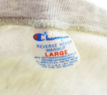 チャンピオン Champion 80年代 80s REVERSE WEAVE リバースウィーブ トリコ タグ 後期 made in USA ダメージ 80's KAO LOGO ワッペン スウェット グレー Lサイズ 103MT-3269