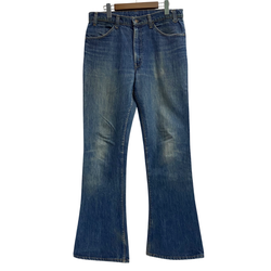 【曜日割引対象外】 リーバイス Levi's 70's 646 USA製 フレア ブーツカット ベルボトム デニム ブルー W34 L34サイズ 201MB-1205 VB