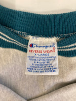 チャンピオン Champion 90s 刺繍タグ ヴィンテージ Vintage リバースウィーブ REVERSE WEAVE  US古着 USA製 ロゴ刺繍 XL スウェット グレー LLサイズ 101MT-3032