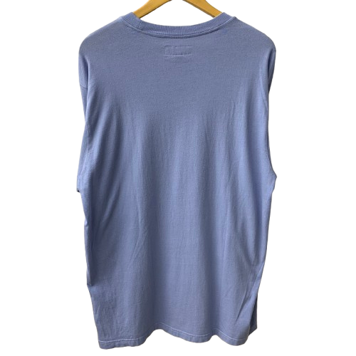 シュプリーム SUPREME Small Box l/s tee ロンT ブルー Mサイズ 201MT-4319