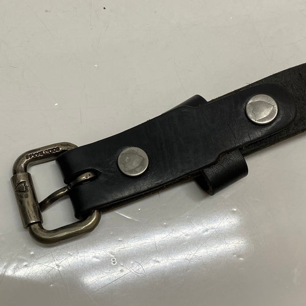 【曜日割引対象外】 【中古】エイチティーシー HTC SOLID BRASS スタッズ ベルト・サスペンダー メンズベルト ブラック 201goods-673 VB