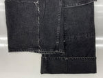 ジエダ Jieda SWITCHING CARGO DENIM PANTS カーゴ デニム パンツ ジップフライ ワイド ジーンズ ブラックデニム 黒 無地 Jie-23W-PT05 デニム ブラック サイズ2 104MB-398