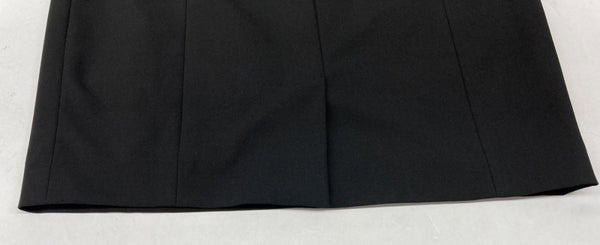 ラルフローレン RalphLauren ローレンラルフローレン ブラックレーベル ノースリーブワンピース 膝丈 Vネック ウエストマーク BLACK 黒 ワンピース 無地 ブラック SIZE00 104LT-119