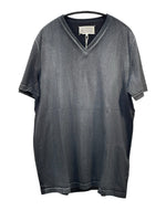 メゾン マルタン マルジェラ Maison Martin Margiela ヴィンテージ加工 Vネック TEE S50GC0370 50 Tシャツ グレー 601MT-16
