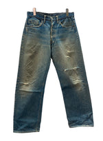 リーバイス Levi's 501 BIG E 60s 60年代 Vintage ヴィンテージ ジーンズ デニムパンツ ジーパン ボタン裏6 足長R 赤耳 青 無地 デニム ブルー 104MB-146