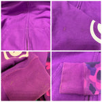 ア ベイシング エイプ A BATHING APE SHARK FULL ZIP HOODIE 001ZPI301018M パーカ パープル Mサイズ 201MT-3873
