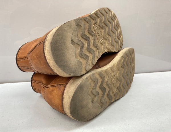 レッドウィング RED WING 6-inch Classic Moc インチ クラシック モック USA製 モカシン シューズ 茶 875 メンズ靴 ブーツ ワーク ブラウン サイズ 7 1/2D 104S-737