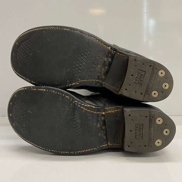 【曜日割引対象外】 ヴィンテージ vintage 40's 50's US.ARMY エンジニアブーツ メンズ靴 ブーツ エンジニア ブラック 201-shoes1376 VB