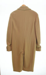 マックスマーラー MAX MARA LYCRA wool coat ウールコート茶 42 コート ブラウン 103MT-2256