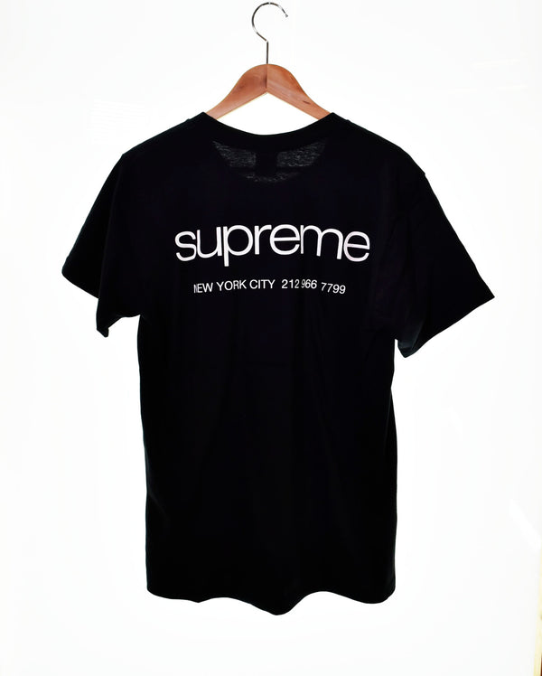 シュプリーム SUPREME 23AW NYC Tee ニューヨーク シティ Tシャツ  Tシャツ ロゴ ブラック Mサイズ 103MT-344