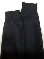 ディーゼル DIESEL K-RUSHIS SWEATER スウェット切替 セーター ニット ハトメ 長袖 黒 セーター 無地 ブラック Mサイズ 104MT-1603