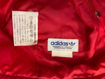 アディダス adidas ヴィンテージ Vintage 赤 デサント 中綿ナイロンジャケット ADS-410FT ジャケット レッド 101MT-3476