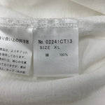 ヒステリックグラマー HYSTERIC GLAMOUR 24SS FLOWER TRIPPIN プリントTシャツ 02241CT13 Tシャツ ホワイト LLサイズ 201LT-446