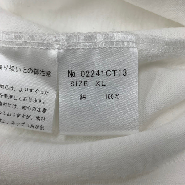 ヒステリックグラマー HYSTERIC GLAMOUR 24SS FLOWER TRIPPIN プリントTシャツ 02241CT13 Tシャツ ホワイト LLサイズ 201LT-446