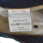 ユニオン UNION 2023FW HUGHES DENIM デニムパンツ WPL-150  デニム ブルー 3 103MB-537