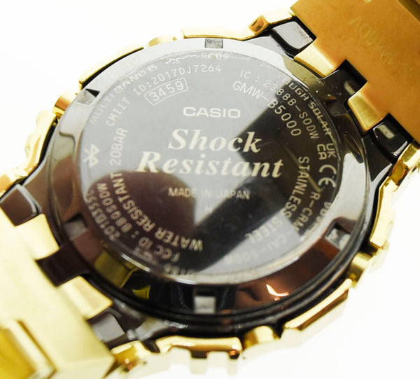 ジーショック G-SHOCK CASIO カシオ GMW-B5000 GMW-B5000 メンズ腕時計ゴールド 103T-30