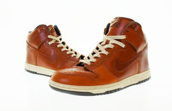 ナイキ NIKE DUNK HI PREMIUM ダンク ハイ プレミアム 03年 2003 30608 メンズ靴 スニーカー ブラウン 26.5cm 103S-351